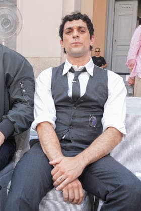 IPA85941649 - Milan, Milan Men™s Fashion Week Spring Summer 2027 - Men™s Fashion, Spring Summer 2027 - Thom Browne fashion show - front row Pictured: Bresch  Copyright: xRiccardoxGIordanox xRiccardoxGiordanox 85941649