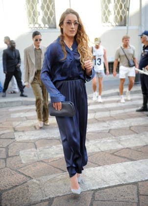 RECORD DATE NOT STATED IPA85945912 - MILAN—SOFIA GOGGIA, OLYMPIC SKI CHAMPION, ARRIVES AT THE ARMANI FASHION SHOW  Copyright: xx xx 85945912