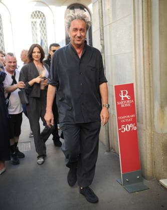 RECORD DATE NOT STATED IPA85946802 - Photo by MIMMO CARRIERO—PAOLO SORRENTINO ATTENDS THE ARMANI FASHION SHOW  Copyright: xx xx 85946802
