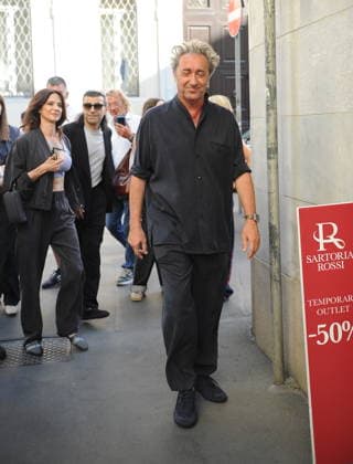 RECORD DATE NOT STATED IPA85946807 - Photo by MIMMO CARRIERO—PAOLO SORRENTINO ATTENDS THE ARMANI FASHION SHOW  Copyright: xx xx 85946807