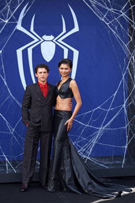 Tom Holland, Zendaya beim Fan-Event zu SPIDER-MAN: BRAND NEW DAY am Uber Platz in Berlin am 22.06.2026 *** Tom Holland and Zendaya at the fan event for SPIDER-MAN