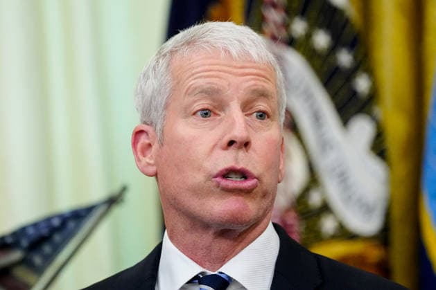 Chris Wright, US energy secretary, during an executive order signing in the Oval Office of the White House in Washington, DC, US, on Monday, June 22, 2026. President Trump signed executive orders Monday aimed at accelerating quantum research, laying the groundwork for federal agencies to adopt the technology and strengthen US defenses against cyberattacks.  WASp2025062215 BonniexCash