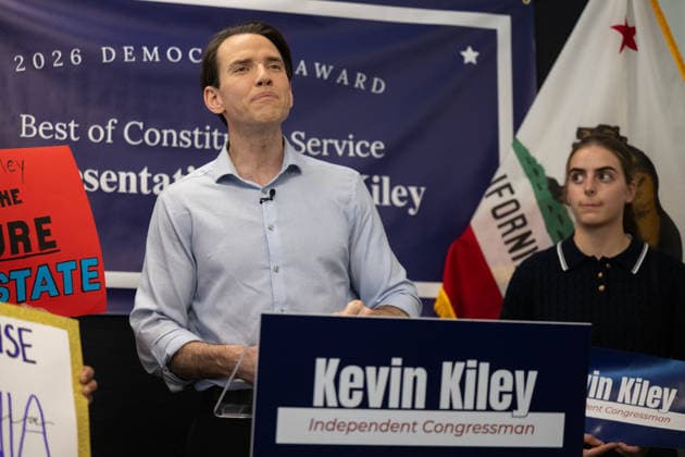 June 22, 2026: U.S. Rep. Kevin Kiley announced during a news conference that he is challenging congressional candidate Richard Pan to a debate at on Monday, June 22, 2026 in Roseville. - ZUMAj89_ 20260622_zaf_j89_005 Copyright: xPaulxKitagakixJr.x