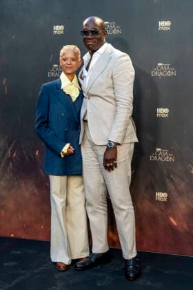 House Of The Dragon Season 3 Madrid Premiere - Red Carpet Arrivals Steve Toussaint and Phoebe Campbell attend the premiere of the season 3 of House Of The Dragon at the Terraza del Campo del Moro . June 22, 2026. (ALTERPHOTOS S.Villarroel) MadridSpain  Copyright: xS.Villarroelx