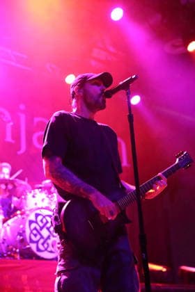 Benjamin Burnley of the band Breaking Benjamin at a concert at Huxleys Neue Welt in Berlin, June 22, 2026 Breaking Benjamin Concert Berlin,detected_source_language