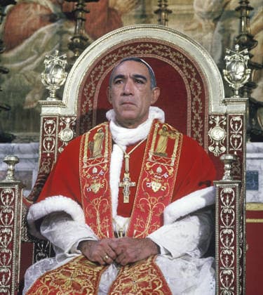 1968 - The Shoes of the Fisherman - Movie Set RELEASE DATE: November 14, 1968. DIRECTOR: Micheal Anderson. STUDIO: MGM. PLOT: After twenty years in a Siberian labor camp, Kiril, the Metropolitan Archbishop of Lvov, is set free. The Catholic Archbishop is released and sent to Rome, where the ailing Pope makes him a Cardinal. The world is in a state of crisis - a famine in China is exacerbated by United States restrictions on Chinese trade and the ongoing Chinese-Soviet feud. When the Pontiff dies, Kiril finds himself elected Pope. But the new Pope Kiril I is plagued by self-doubt, by his years in prison, and by the strange world he knows so little about. This movie contains extensive information about Catholic faith & practice, as a televi Copyright: xMGMx