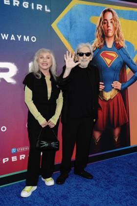 Deborah Harry, Chris Stein at arrivals for SUPERGIRL Premiere, The Plaza at 300 Ashland Photo, Brooklyn, NY, June 22, 2026. Photo By: Kristin Callahan Everett Collection SUPERGIRL Premiere PUBLICATIONXNOTxINxCANxCHNxFRAxITAxJPNxNORxPOLxRUSxESPxUKxUSA
