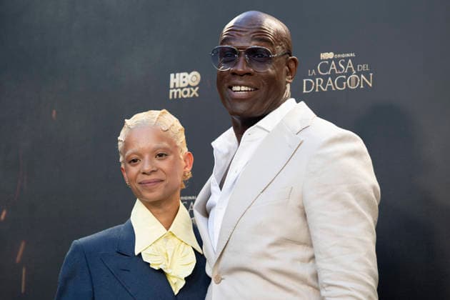 June 22, 2026, Madrid, Spain: Steve Toussaint and Phoebe Campbell attend the premiere of the season 3 of House Of The Dragon at the Terraza del Campo del Moro. Madrid Spain - ZUMAs197 20260622_aaa_s197_157 Copyright: xAtilanoxGarciax