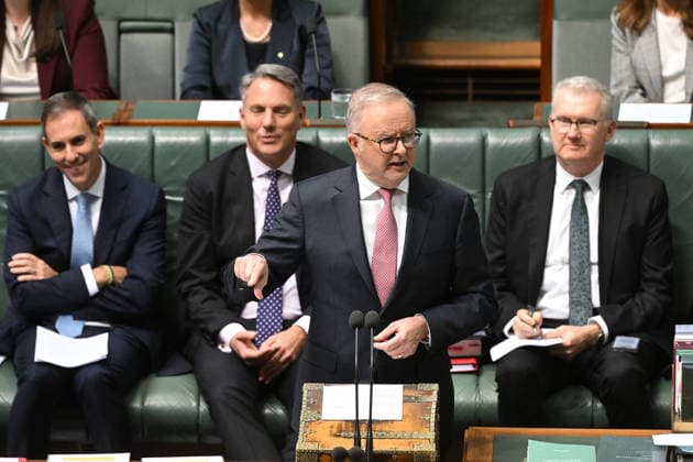 QUESTION TIME, Australian Prime Minister Anthony Albanese speaks during Question Time in the House of Representatives at Parliament House in Canberra, Tuesday, June 23, 2026. ( NO ARCHIVING CANBERRA AUSTRALIAN CAPITAL TERRITORY AUSTRALIA  Copyright: xLUKASxCOCHx 20260623163541169149