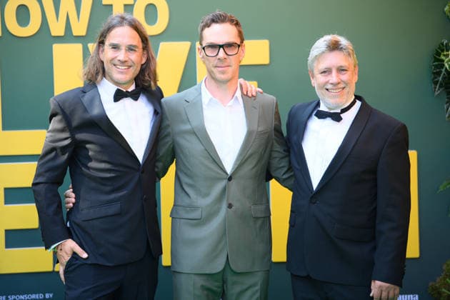 How To Live On Earth World Premiere Arrivals at Odeon Luxe, Leicester Square, London, UK - 22 June 2026 (L-R) - Fredi Devas, Benedict Cumberbatch and Jonnie Hughes attends How To Live On Earth World Premiere at Odeon Luxe, Leicester Square, London, England, UK on Monday 22 June, 2026., Credit:Justin Ng Avalon UK, England, London, Odeon Luxe, Leicester Square  Copyright: xJustinxNgx xAvalonx 1111865625