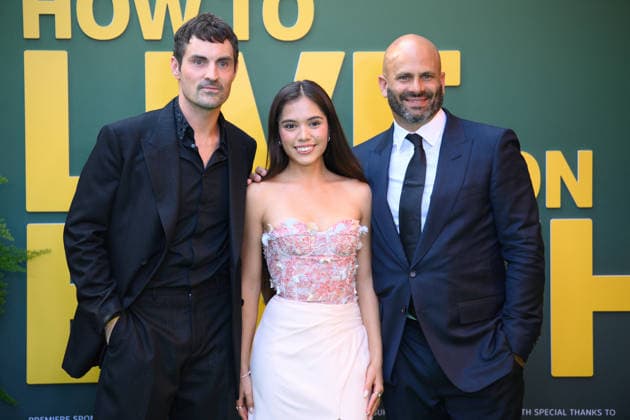 How To Live On Earth World Premiere Arrivals at Odeon Luxe, Leicester Square, London, UK - 22 June 2026 (L-R) - Dan O Neill, Xiye Bastida, Sam Kass attends How To Live On Earth World Premiere at Odeon Luxe, Leicester Square, London, England, UK on Monday 22 June, 2026., Credit:Justin Ng Avalon UK, England, London, Odeon Luxe, Leicester Square  Copyright: xJustinxNgx xAvalonx 1111865834