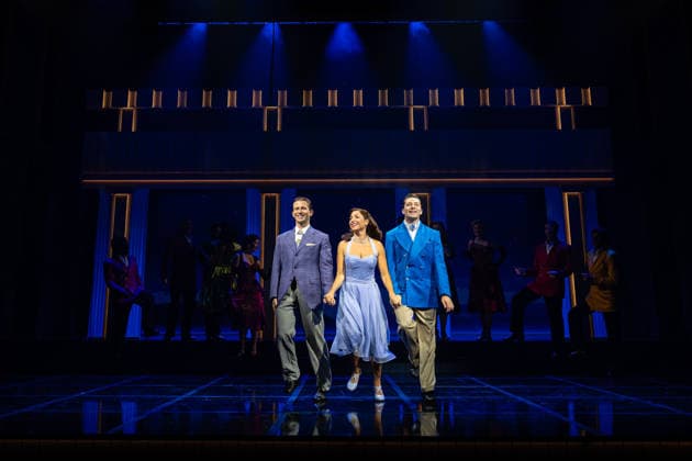 Sinatra The Musical at the Aldwych Theatre, London, UK 22 June 2026 The cast of Sinatra The Musical perform during a preview at the Aldwych Theatre, London, UK, on 22 June 2026. The musical stars Joel Harper-Jackson stars as Frank Sinatra, with Ana Villafane as the movie goddess Ava Gardner, Phoebe Panaretos as Frank™s first wife, Nancy Sinatra and the Olivier Award-winning Jenna Russell as Frank™s mother, Dolly Sinatra. The show features over 20 classic Sinatra hits and opens in June 2026., Credit:Pete Speller Avalon  Copyright: xPetexSpellerx xAvalonx 1111850844