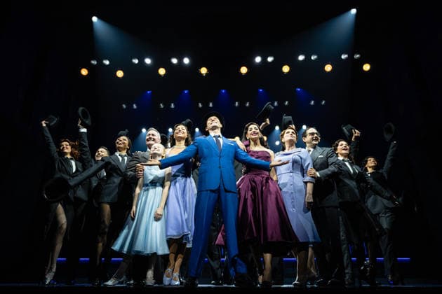 Sinatra The Musical at the Aldwych Theatre, London, UK 22 June 2026 The cast of Sinatra The Musical perform during a preview at the Aldwych Theatre, London, UK, on 22 June 2026. The musical stars Joel Harper-Jackson stars as Frank Sinatra, with Ana Villafane as the movie goddess Ava Gardner, Phoebe Panaretos as Frank™s first wife, Nancy Sinatra and the Olivier Award-winning Jenna Russell as Frank™s mother, Dolly Sinatra. The show features over 20 classic Sinatra hits and opens in June 2026., Credit:Pete Speller Avalon  Copyright: xPetexSpellerx xAvalonx 1111851156