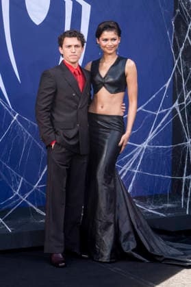 ABB SPIDERMANN- Tom Holland British Actor and his girlfriend US actress Zendaya zu Gast auf dem schwarzen Teppich beim German Fan Event for Spider-Man Brand New Day am Uber Platz am 22.96.2026 in Berlin Berlin Deutschland *** ABB SPIDER-MAN Tom Holland, a British actor, and his girlfriend, U.S. actress Zendaya, appeared on the black carpet at the German fan event for Spider-Man