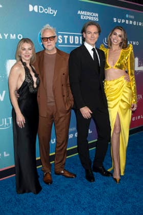 Jennifer Holland, James Gunn, Peter Safran und Natalia Safran bei der Weltpremiere des Kinofilms Supergirl an der Brooklyn Academy of Music. New York, 22.06.2026 *** Jennifer Holland, James Gunn, Peter Safran, and Natalia Safran at the world premiere of the movie Supergirl at the Brooklyn Academy of Music in New York, June 22, 2026,detected_source_language Foto:xB.xHinex xFuturexImagex supergirl_ny_6657