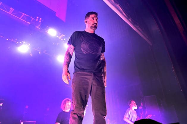 The Dillinger Escape Plan performing at Forum in London LONDON, ENGLAND - JUNE 22: Dimitri Minakakis of ˜The Dillinger Escape Plan™ performing at Forum on June 22, 2026 in London, England. CAP MAR MAR Great Britain UK Copyright: xMartinxHarris CapitalxPicturesx