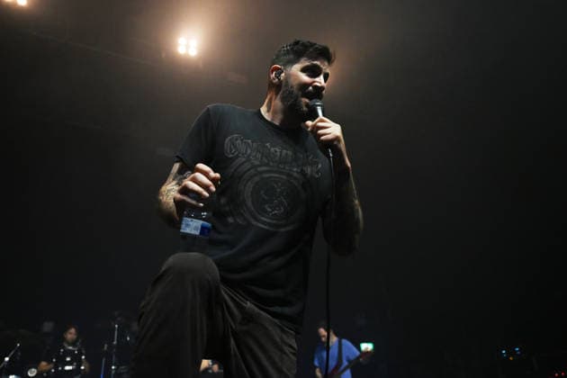 The Dillinger Escape Plan performing at Forum in London LONDON, ENGLAND - JUNE 22: Dimitri Minakakis of ˜The Dillinger Escape Plan™ performing at Forum on June 22, 2026 in London, England. CAP MAR MAR Great Britain UK Copyright: xMartinxHarris CapitalxPicturesx
