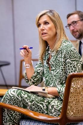 Mumbai, The Netherlands, 2026-06-23 09:45:30 MUMBAI, 23-06-2026, Her Majesty Queen Maxima visits the Republic of India from Tuesday 23 to Thursday 25 June at the invitation of the Government of India as Special Advocate of the UN Secretary-General for Financial Health (UNSGSA) PHOTO: NLBeeld Credit: NL Beeld Patrick van Emst  Copyright: xx x