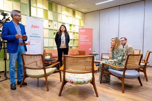 Mumbai, The Netherlands, 2026-06-23 09:39:01 MUMBAI, 23-06-2026, Her Majesty Queen Maxima visits the Republic of India from Tuesday 23 to Thursday 25 June at the invitation of the Government of India as Special Advocate of the UN Secretary-General for Financial Health (UNSGSA) PHOTO: NLBeeld Credit: NL Beeld Patrick van Emst  Copyright: xx x