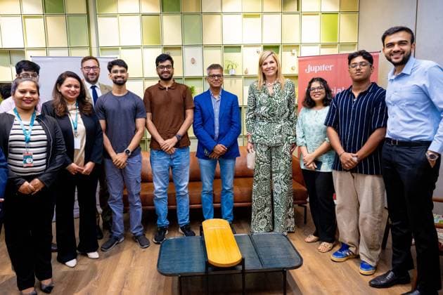 Mumbai, The Netherlands, 2026-06-23 10:25:27 MUMBAI, 23-06-2026, Her Majesty Queen Maxima visits the Republic of India from Tuesday 23 to Thursday 25 June at the invitation of the Government of India as Special Advocate of the UN Secretary-General for Financial Health (UNSGSA) PHOTO: NLBeeld Credit: NL Beeld Patrick van Emst  Copyright: xx x