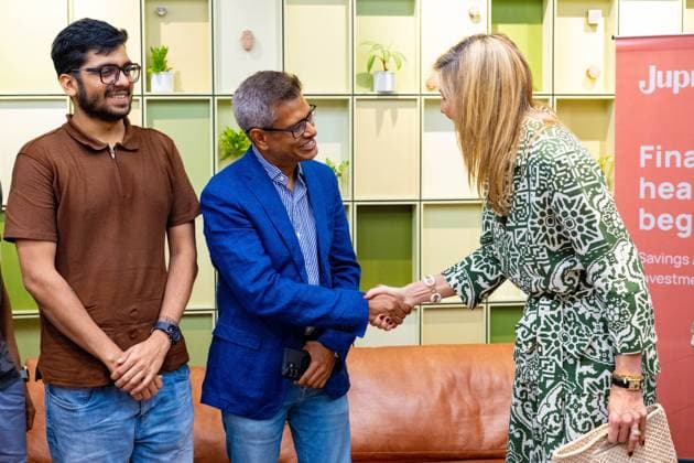 Mumbai, The Netherlands, 2026-06-23 10:25:43 MUMBAI, 23-06-2026, Her Majesty Queen Maxima visits the Republic of India from Tuesday 23 to Thursday 25 June at the invitation of the Government of India as Special Advocate of the UN Secretary-General for Financial Health (UNSGSA) PHOTO: NLBeeld Credit: NL Beeld Patrick van Emst  Copyright: xx x