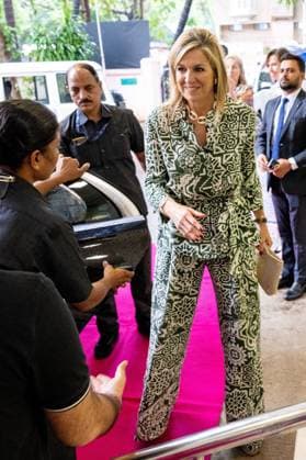 Mumbai, The Netherlands, 2026-06-23 11:08:36 MUMBAI, 23-06-2026, Her Majesty Queen Maxima visits the Republic of India from Tuesday 23 to Thursday 25 June at the invitation of the Government of India as Special Advocate of the UN Secretary-General for Financial Health (UNSGSA) PHOTO: NLBeeld Credit: NL Beeld Patrick van Emst  Copyright: xx x