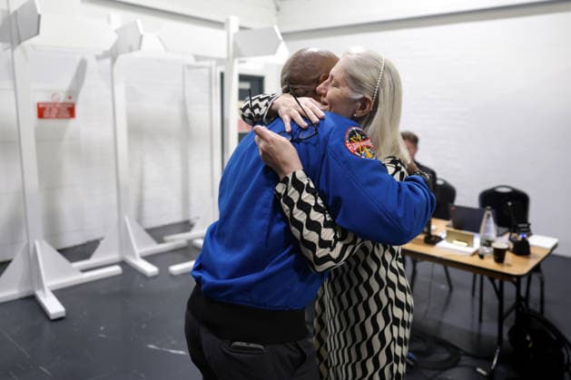 Astronaut Victor Glover with Baroness Philippa Stroud backstage at the Alliance for Responsible Citizenship Conference 2026. Image Licensed to Parsons Media. 23 06 2026. London, United Kingdom. The Alliance for Responsible Citizenship Conference 2026. Olympia London.  Copyright: xAndrewxParsonsx xParsonsxMediax PAR-9216-0012