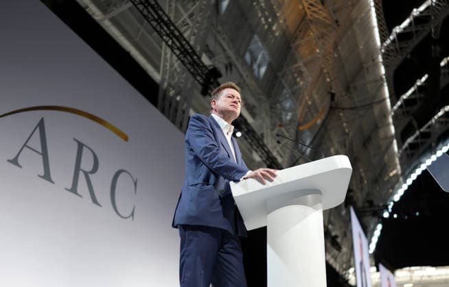 Paul Marshall speaks at the Alliance for Responsible Citizenship Conference 2026. Image Licensed to Parsons Media. 23 06 2026. London, United Kingdom. The Alliance for Responsible Citizenship Conference 2026. Olympia London.  Copyright: xAndrewxParsonsx xParsonsxMediax PAR-9216-0028