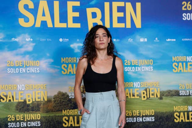 June 23, 2026, Madrid, Madrid, Spain: Spanish actress TAMARA CASELLAS poses for the media during the photocall for the presentation of the movie Morir no siempre sale bien held at Leclab Madrid. Directed by Claudia Pinto the black comedy film tells the story of two families from different social backgrounds forced to interact after the kidnapping of a corpse. The cinematic project explores social differences through irony and empathy offering a critical portrait of modern society. Madrid Spain - ZUMAo127 20260623_zep_o127_031 Copyright: xHugoxOrtunox