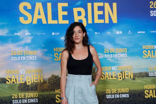 June 23, 2026, Madrid, Madrid, Spain: Spanish actress TAMARA CASELLAS poses for the media during the photocall for the presentation of the movie Morir no siempre sale bien held at Leclab Madrid. Directed by Claudia Pinto the black comedy film tells the story of two families from different social backgrounds forced to interact after the kidnapping of a corpse. The cinematic project explores social differences through irony and empathy offering a critical portrait of modern society. Madrid Spain  - ZUMAo127 20260623_zep_o127_037 Copyright: xHugoxOrtunox
