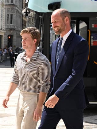 William, Prince of Wales arrives with Robert Irwin to take part in The Earthshot Prize Impact Assembly in London Featuring: Robert Irwin, William, Prince of Wales Where: London, United Kingdom When: 23 Jun 2026 Credit: Cover Images EDITORIAL USE ONLY. NOT FOR USE BY NEWSPAPERS BASED IN THE UK. Copyright: xx coverimg55796330
