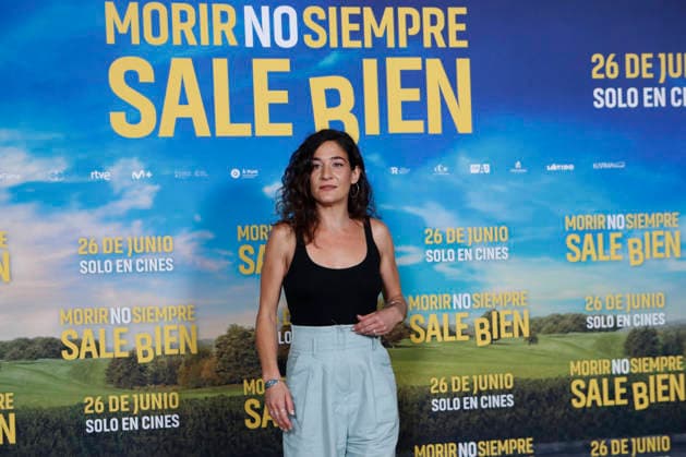 June 23, 2026, Madrid, Madrid, Spain: Spanish actress TAMARA CASELLAS poses for the media during the photocall for the presentation of the movie Morir no siempre sale bien held at Leclab Madrid. Directed by Claudia Pinto the black comedy film tells the story of two families from different social backgrounds forced to interact after the kidnapping of a corpse. The cinematic project explores social differences through irony and empathy offering a critical portrait of modern society. Madrid Spain - ZUMAo127 20260623_zep_o127_052 Copyright: xHugoxOrtunox