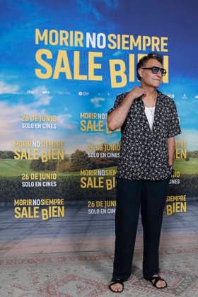 June 23, 2026, Madrid, Madrid, Spain: Spanish actor JUAN CARLOS VELLIDO poses for the media during the photocall for the presentation of the movie Morir no siempre sale bien held at Leclab Madrid. Directed by Claudia Pinto the black comedy film tells the story of two families from different social backgrounds forced to interact after the kidnapping of a corpse. The cinematic project explores social differences through irony and empathy offering a critical portrait of modern society. Madrid Spain - ZUMAo127 20260623_zep_o127_062 Copyright: xHugoxOrtunox