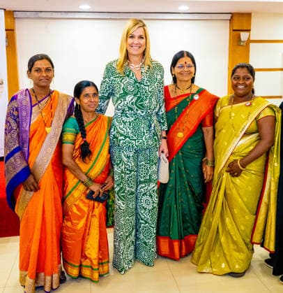 Queen Maxima visits India for United Nation, Mumbai, India 23 Jun 2026 Queen Maxima at a focus group meeting with women and rural residents about their challenges and ambitions for better financial health in Mumbai, during her three-day visit to India in her capacity as Special Advocate of the United Nations Secretary-General on Financial Health (UNSGSA) Mumbai India  Copyright: xMischaxSchoemakerx
