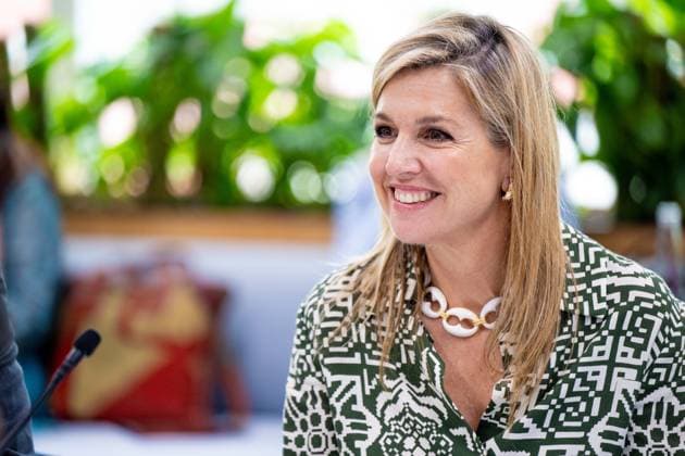 Queen Maxima visits India for United Nation, Mumbai, India 23 Jun 2026 Queen Maxima at the International Finance Corporation where she participates in a discussion about the use of AI for advice that suits the financial situation and needs of people in Mumbai, during her three-day visit to India in her capacity as Special Advocate of the United Nations Secretary-General on Financial Health (UNSGSA) Mumbai India  Copyright: xMischaxSchoemakerx