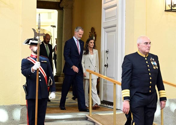 The King and Queen Preside Over the Annual Meeting of the Board of Trustees of the Princess of Asturias Foundation King Felipe VI and Queen Letizia during the annual meeting of the Board of Trustees of the Princess of Asturias Foundation, held at the Royal Palace of El Pardo on June 23, 2026, in Madrid, Spain CELEBRITIES ROYALTY BOARD OF TRUSTEES MEETING PRINCESS OF ASTURIAS José Madrid Madrid Spain,detected_source_language  Copyright: xJosÃ xOlivax 7617799