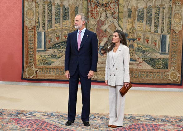 The King and Queen Preside Over the Annual Meeting of the Board of Trustees of the Princess of Asturias Foundation King Felipe VI and Queen Letizia during the annual meeting of the Board of Trustees of the Princess of Asturias Foundation, held at the Royal Palace of El Pardo on June 23, 2026, in Madrid, Spain CELEBRITIES ROYALTY BOARD OF TRUSTEES MEETING PRINCESS OF ASTURIAS José Madrid Madrid Spain,detected_source_language  Copyright: xJosÃ xOlivax 7617812