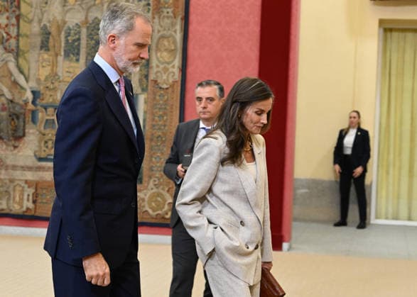 The King and Queen Preside Over the Annual Meeting of the Board of Trustees of the Princess of Asturias Foundation King Felipe VI and Queen Letizia during the annual meeting of the Board of Trustees of the Princess of Asturias Foundation, held at the Royal Palace of El Pardo on June 23, 2026, in Madrid, Spain CELEBRITIES ROYALTY BOARD OF TRUSTEES MEETING PRINCESS OF ASTURIAS José Madrid Madrid Spain,detected_source_language  Copyright: xJosÃ xOlivax 7617826