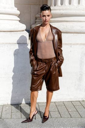 Livia Nunes arrives at the second Saint Laurent Ready-to-Wear Men’s Spring Summer 2027 fashion show during Paris Fashion Week at the Bourse de Commerce Pinault Collection in Paris, France, on June 23, 2026. Olivier Borde, Bestimage. Celebrities await the Saint Laurent Men’s Spring Summer 2027 show as part of Paris Fashion Week on June 23, 2026, in Paris, France. Paris, France,detected_source_language  Copyright: xOLIVIERxBORDEx xBESTIMAGExOLIVIERxBORDEx xBESTIMAGEx