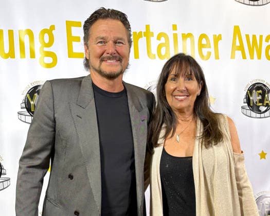 June 23, 2026, Los Angeles, Ca, USA: LOS ANGELES - JUN 20: Greg Evigan, Pamela Evigan at the 2026 Young Hollywood Awards at the Harmony Gold Theater on June 20, 2026 in Los Angeles, CA Los Angeles USA  - ZUMAnc22 20260623_zaa_nc22_048 Copyright: xKathyxHutchinsx