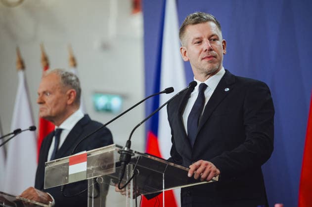 News Bilder des Tages Visegrad Group (V4) summit in Hungary GODOLLO, HUNGARY - JUNE 23: Hungarian Prime Minister Peter Magyar attends Visegrad Group (V4) summit at the Royal Palace of Godollo in Godollo, Hungary, on 23 June 2026. The leaders discussed regional cooperation, European affairs, security, energy policy and current geopolitical challenges during the first V4 prime ministers’ summit in several years. Robert Nemeti Anadolu Godollo Hungary. Editorial use only. Please get in touch for any other usage.  Copyright: x2026xAnadoluxRobertxNemetix