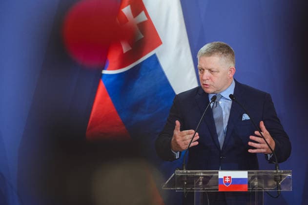 Visegrad Group (V4) summit in Hungary GODOLLO, HUNGARY - JUNE 23: Polish Prime Minister Donald Tusk attends Visegrad Group (V4) summit at the Royal Palace of Godollo in Godollo, Hungary, on 23 June 2026. The leaders discussed regional cooperation, European affairs, security, energy policy and current geopolitical challenges during the first V4 prime ministers’ summit in several years. Robert Nemeti Anadolu Godollo Hungary. Editorial use only. Please get in touch for any other usage.  Copyright: x2026xAnadoluxRobertxNemetix