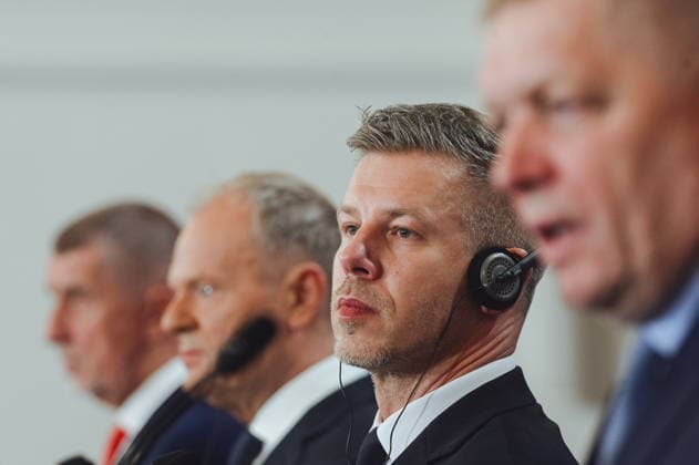 Visegrad Group (V4) summit in Hungary GODOLLO, HUNGARY - JUNE 23: Hungarian Prime Minister Peter Magyar attends Visegrad Group (V4) summit at the Royal Palace of Godollo in Godollo, Hungary, on 23 June 2026. The leaders discussed regional cooperation, European affairs, security, energy policy and current geopolitical challenges during the first V4 prime ministers’ summit in several years. Robert Nemeti Anadolu Godollo Hungary. Editorial use only. Please get in touch for any other usage.  Copyright: x2026xAnadoluxRobertxNemetix