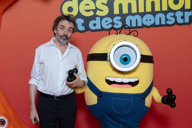 Minions And Monsters Paris Film Premiere NB Laurent Poitrenaux attends Minions And Monsters Des Minions et des Monstres Paris Film Premiere at Le Grand REX on June 23, 2026 in Paris, France. Photo by Nasser Berzane ABACAPRESS.COM Paris France  Copyright: xBerzanexNasser ABACAx
