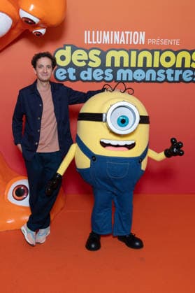 Minions And Monsters Paris Film Premiere NB David Marsais attends Minions And Monsters Des Minions et des Monstres Paris Film Premiere at Le Grand REX on June 23, 2026 in Paris, France. Photo by Nasser Berzane ABACAPRESS.COM Paris France  Copyright: xBerzanexNasser ABACAx