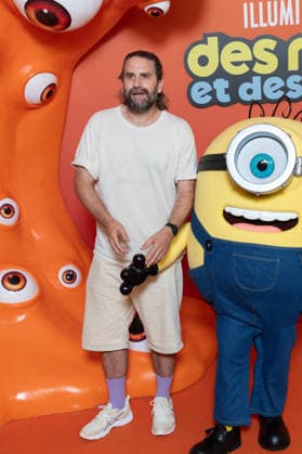 Minions And Monsters Paris Film Premiere NB Gregoire Ludig attends Minions And Monsters Des Minions et des Monstres Paris Film Premiere at Le Grand REX on June 23, 2026 in Paris, France. Photo by Nasser Berzane ABACAPRESS.COM Paris France  Copyright: xBerzanexNasser ABACAx