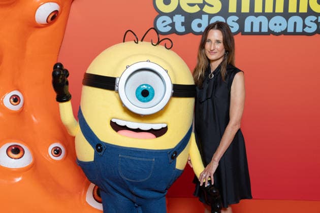 Minions And Monsters Paris Film Premiere NB Camille Cottin attends Minions And Monsters Des Minions et des Monstres Paris Film Premiere at Le Grand REX on June 23, 2026 in Paris, France. Photo by Nasser Berzane ABACAPRESS.COM Paris France  Copyright: xBerzanexNasser ABACAx