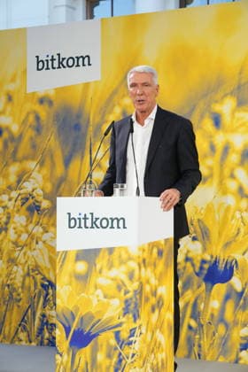 Berlin, bitkom Sommerfest Veranstaltung im Hamburger Bahnhof Berlin GER, Berlin, 20260623, Veranstaltung von bitkom, beim Hamburger Bahnhof, Sommerfest, mit dem Präsident Ralf Wintergerst, eingetragener Verein *** Event at the Hamburger Bahnhof Berlin GER, Berlin, June 23, 2026; organized by bitkom; held at the Hamburger Bahnhof; summer festival; featuring President Ralf Wintergerst; registered association,detected_source_language