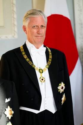 State Visit of the Emperor and the Empress of Japan to Belgium BRUSSELS, BELGIUM - JUNE 23 : King Philippe of Belgium pictured during the State Banquet at Laeken Castle during the State Visit of the Emperor and Empress of Japan to Belgium, on June 23, 2026 in Brussels, Belgium, 23 06 2026 Brussels Belgium  Copyright: xPhilipxReynaersx
