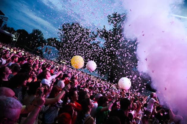 INMusic Festival - The Flaming Lips Festival goers enjoying the atmosfere and live music during The Flaming Lips concert at the 2026 INMusic open-air music festival at Lake Jarun in Zagreb, Croatia on June 23, 2026.  LucijaxOcko PIXSELL